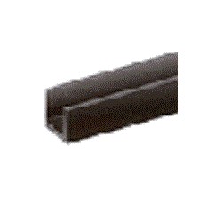 Rubber U-profiel 6x3x1 mm